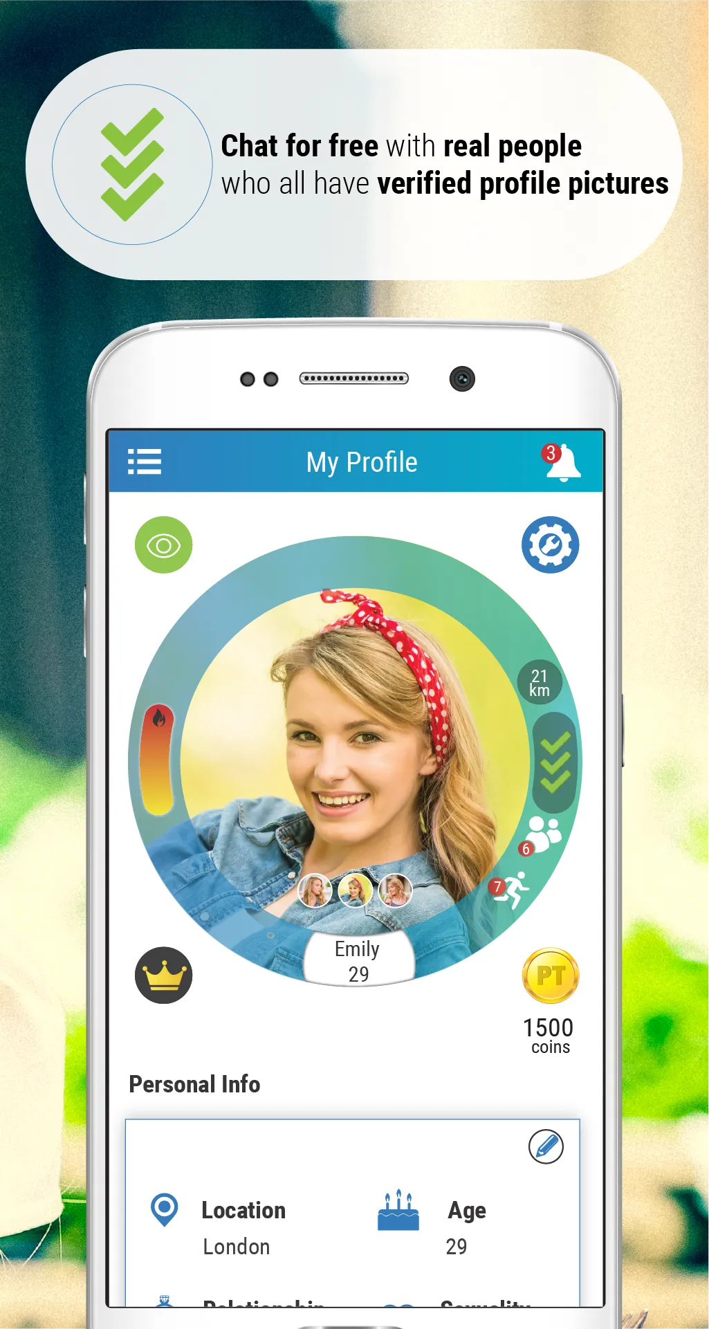 PriveTalk Real Online Dating | Indus Appstore | Screenshot