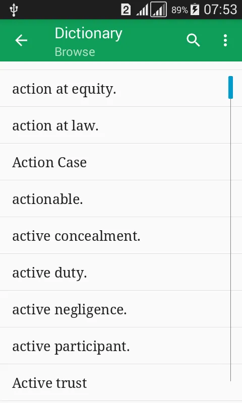 Law Dictionary Offline | Indus Appstore | Screenshot