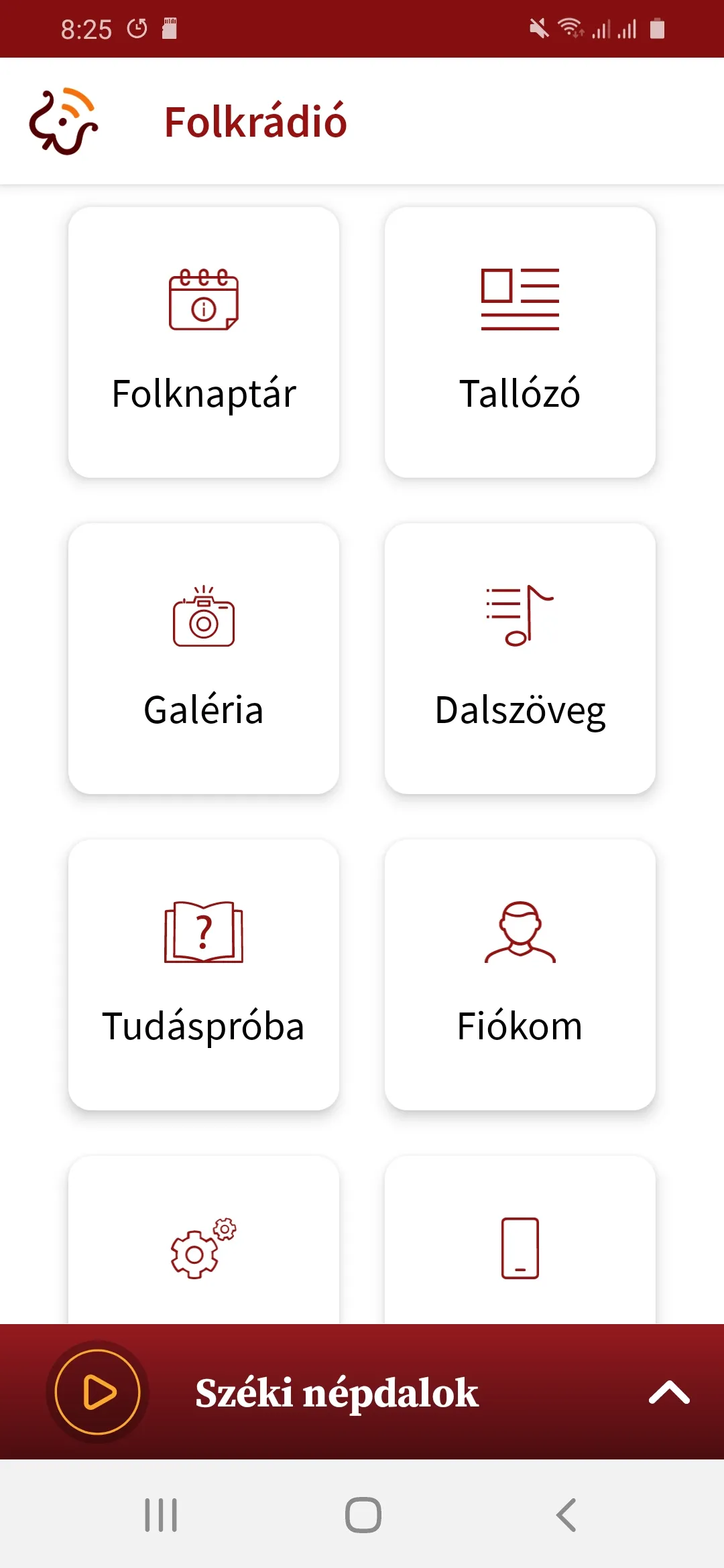 Folkrádió | Indus Appstore | Screenshot