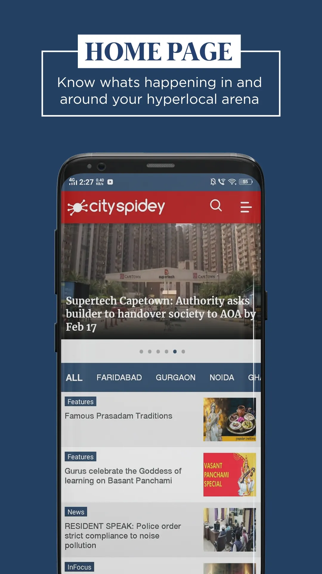 CitySpidey | Indus Appstore | Screenshot