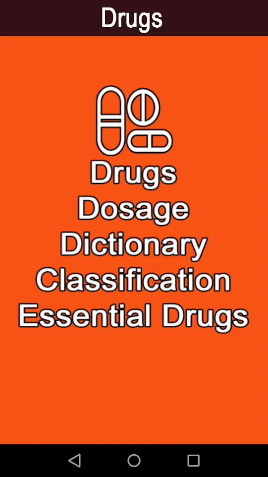 Drugs Classifications & Dosage | Indus Appstore | Screenshot