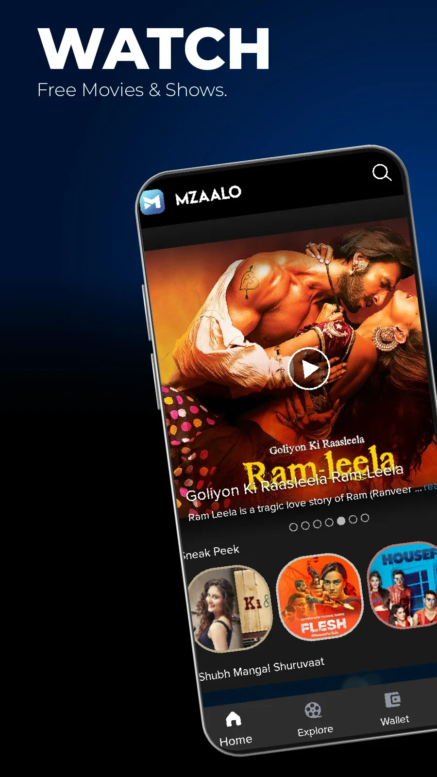 Mzaalo - Movies, Web Series | Indus Appstore | Screenshot