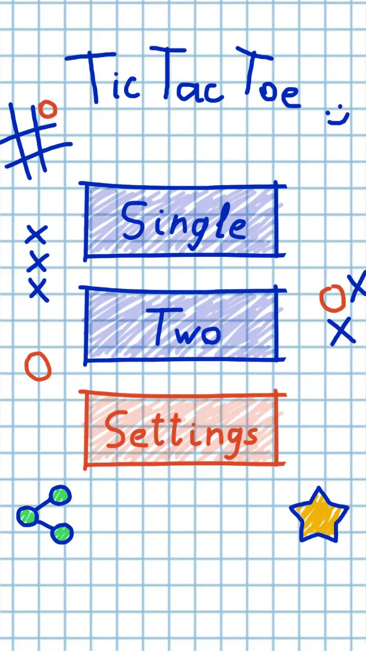 Tic Tac Toe: Two Players | Indus Appstore | Screenshot