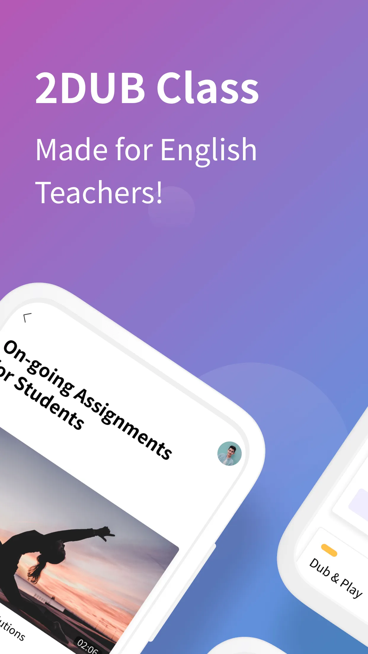 2DUB Class: For lang teachers | Indus Appstore | Screenshot