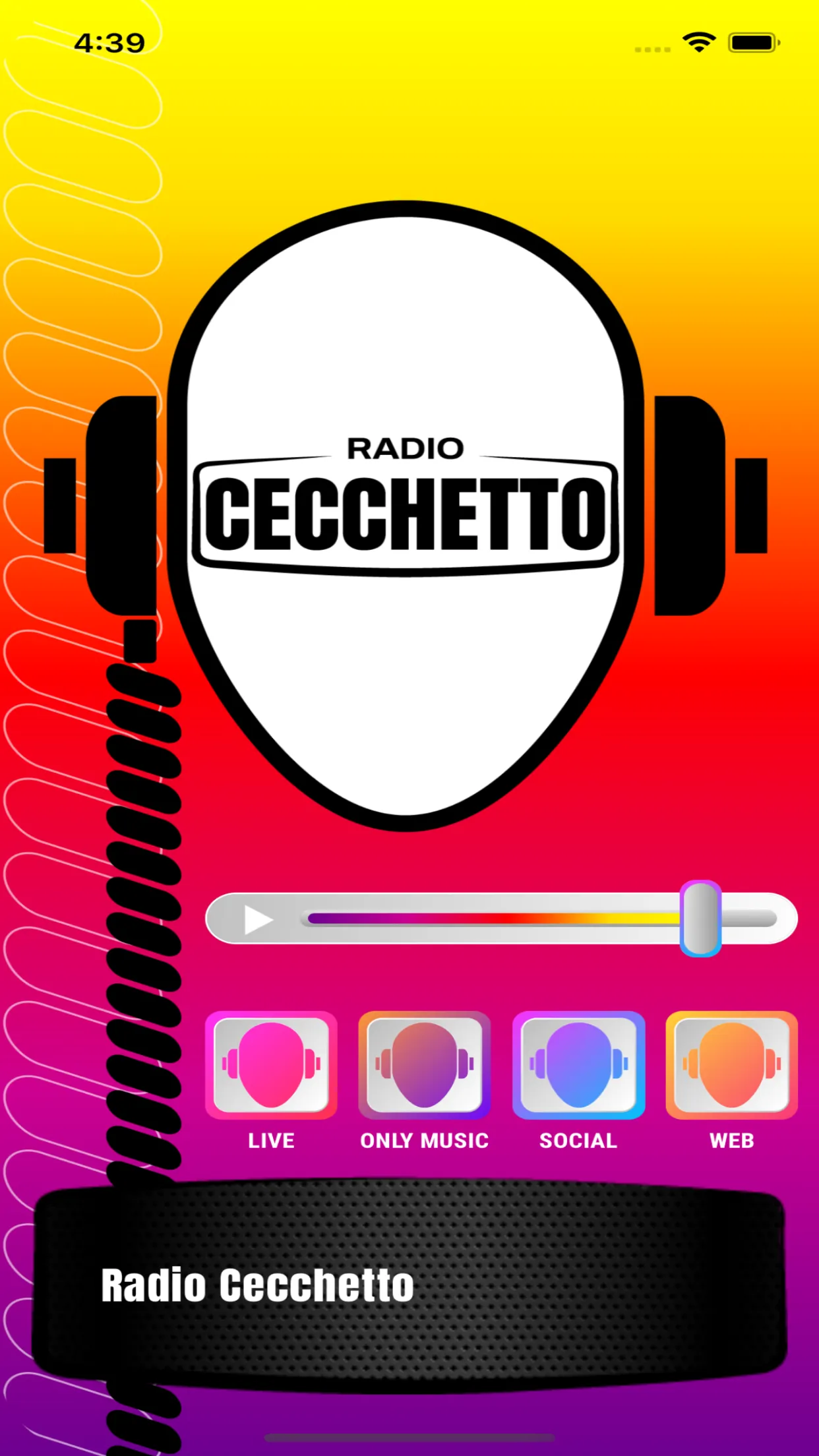 Radio Cecchetto | Indus Appstore | Screenshot