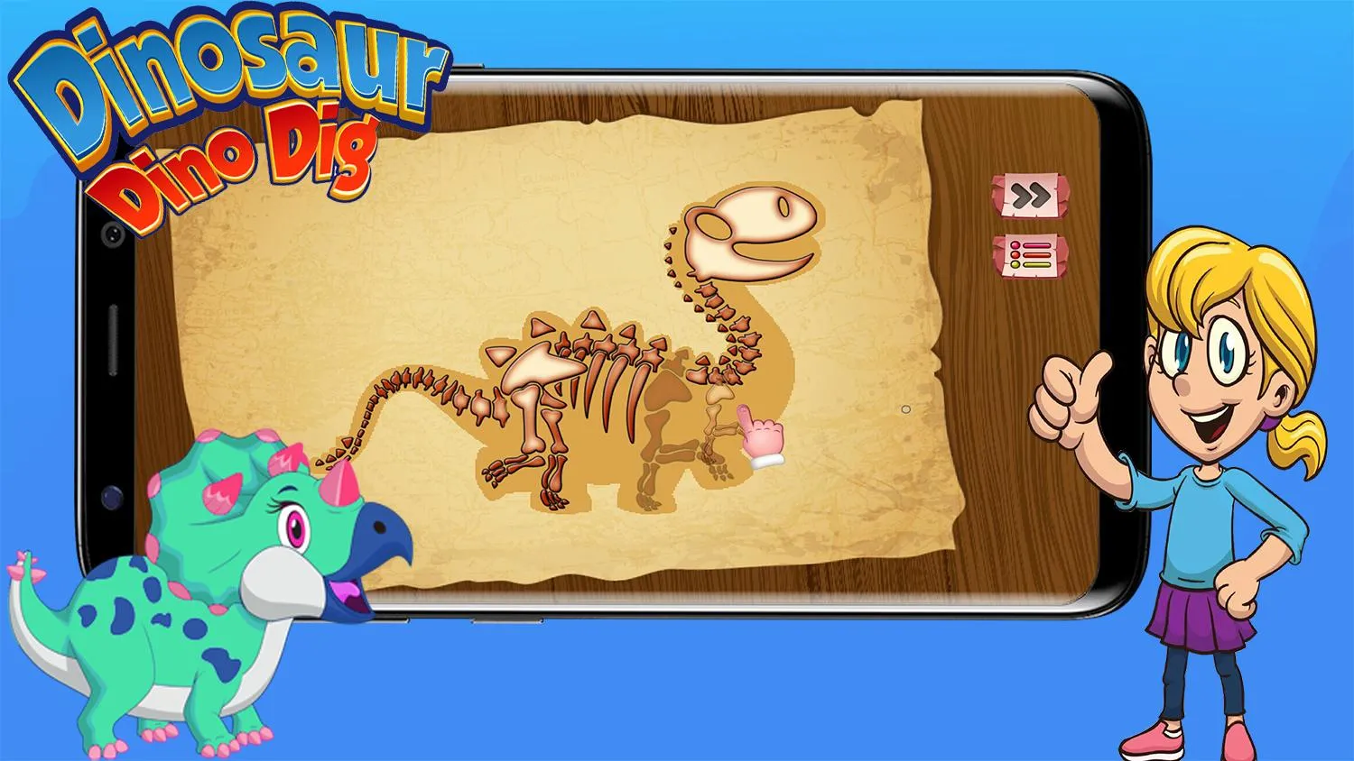 Digging Games Dinosaurs Bones | Indus Appstore | Screenshot