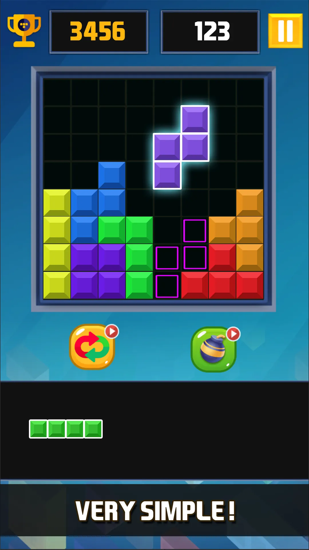 Classic Block Puzzle | Indus Appstore | Screenshot