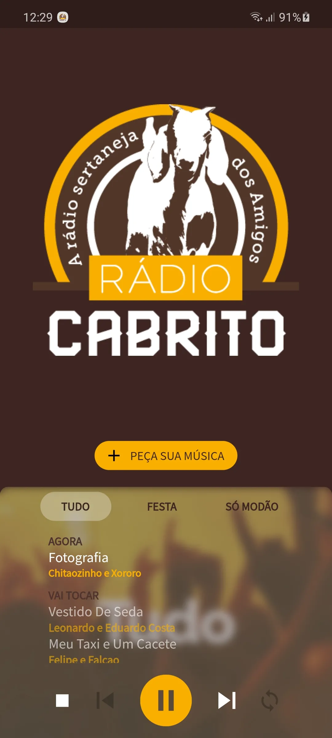 Rádio Cabrito | Indus Appstore | Screenshot