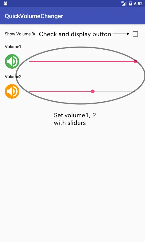 Quick Volume Changer | Indus Appstore | Screenshot