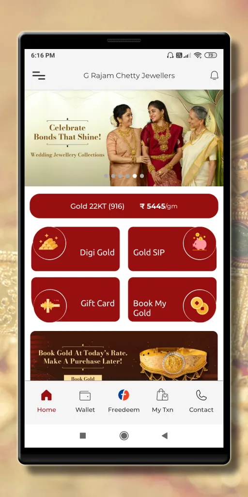 G Rajam Chetty Jewellers | Indus Appstore | Screenshot