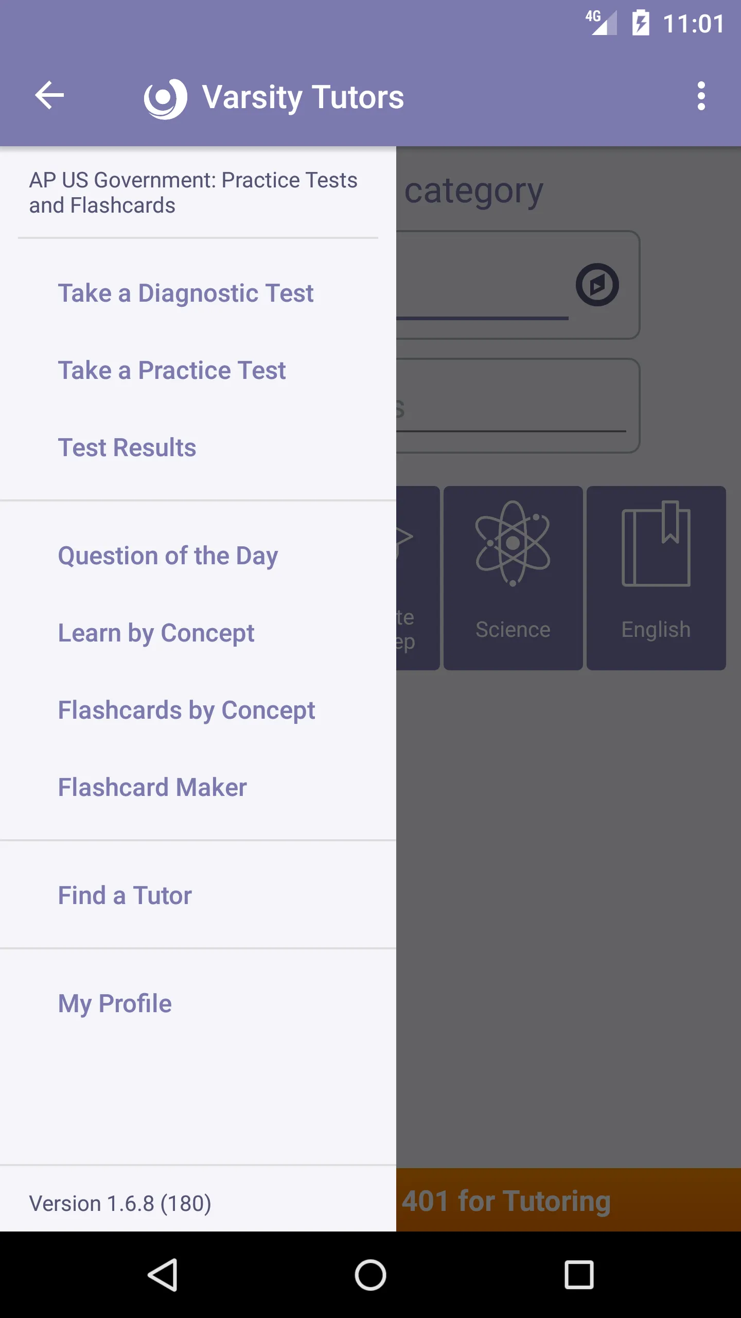 AP Test Prep US Government | Indus Appstore | Screenshot