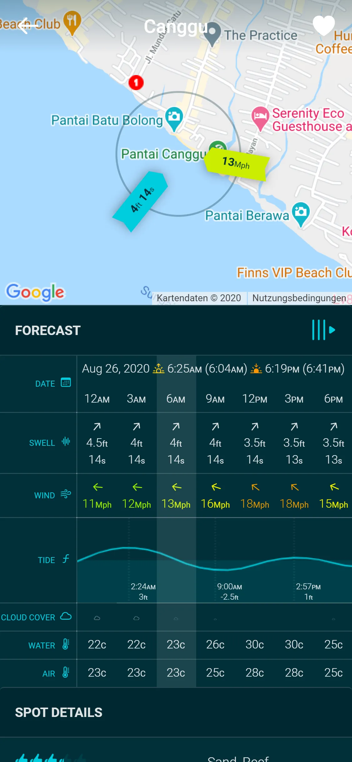 Spotadvisor - Surf Forecast | Indus Appstore | Screenshot