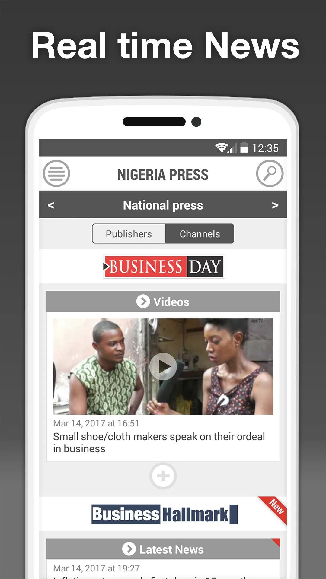 Nigeria Press | Indus Appstore | Screenshot