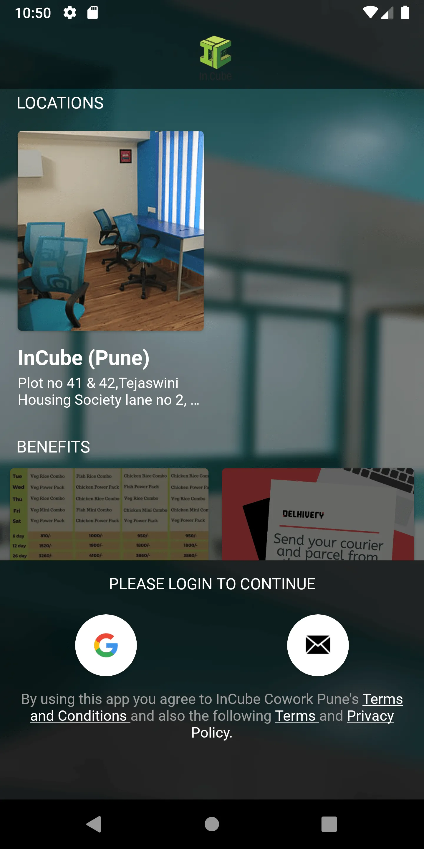 InCube Cowork | Indus Appstore | Screenshot