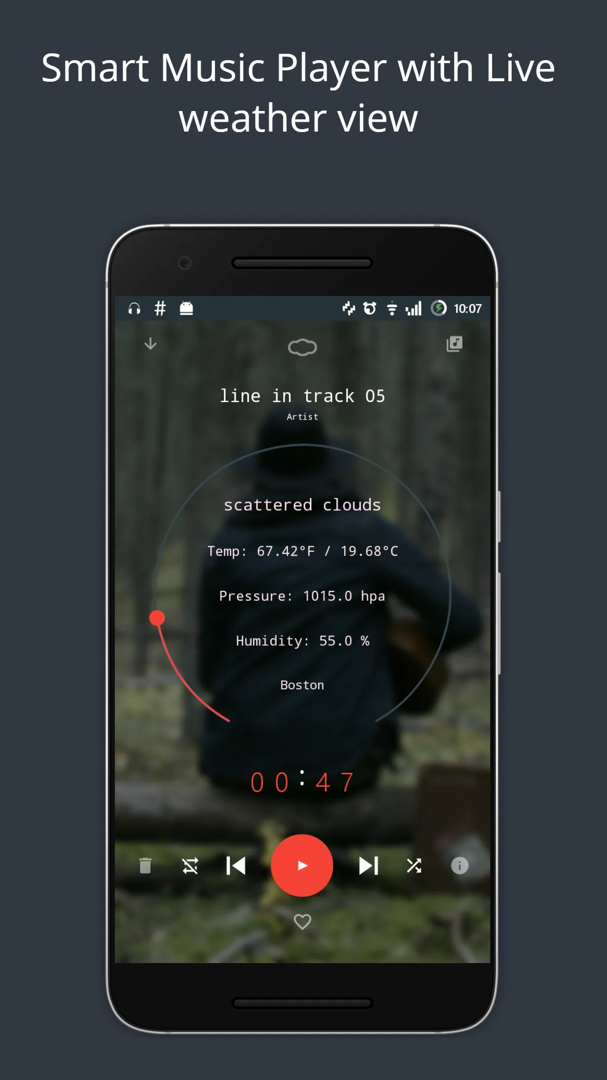 Pluto Smart Music Player | Indus Appstore | Screenshot