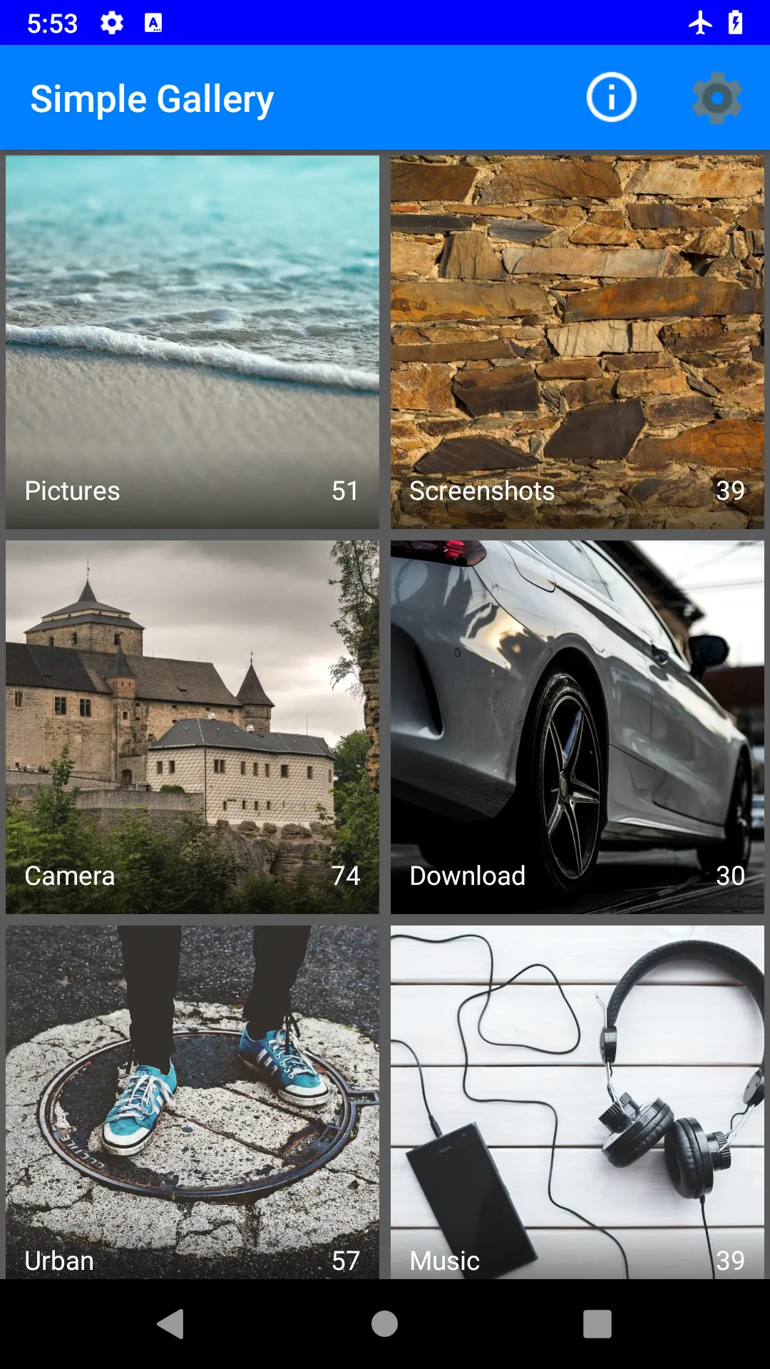 Simple Gallery - Privacy | Indus Appstore | Screenshot