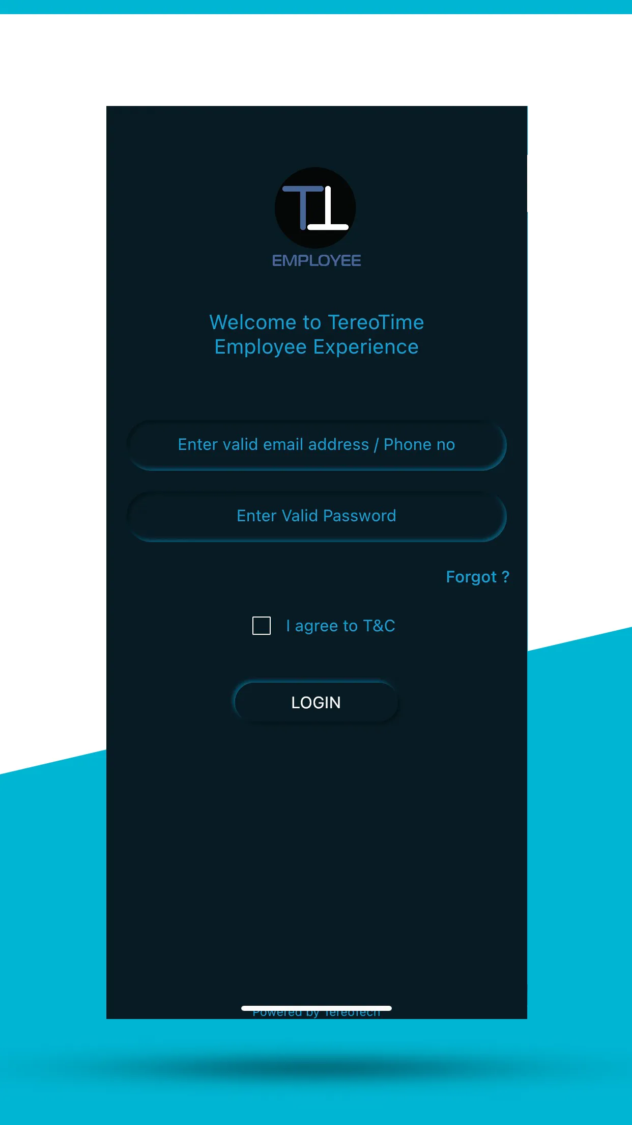 TereoTime App for Employees | Indus Appstore | Screenshot