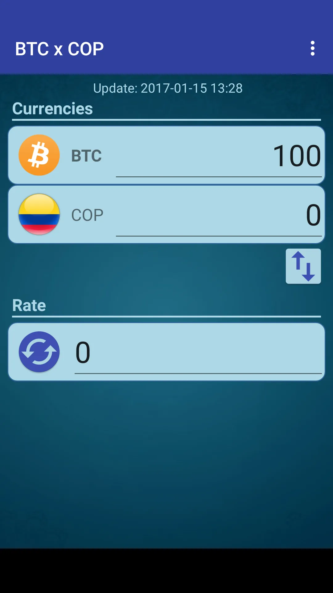 Bitcoin x Colombian Peso | Indus Appstore | Screenshot