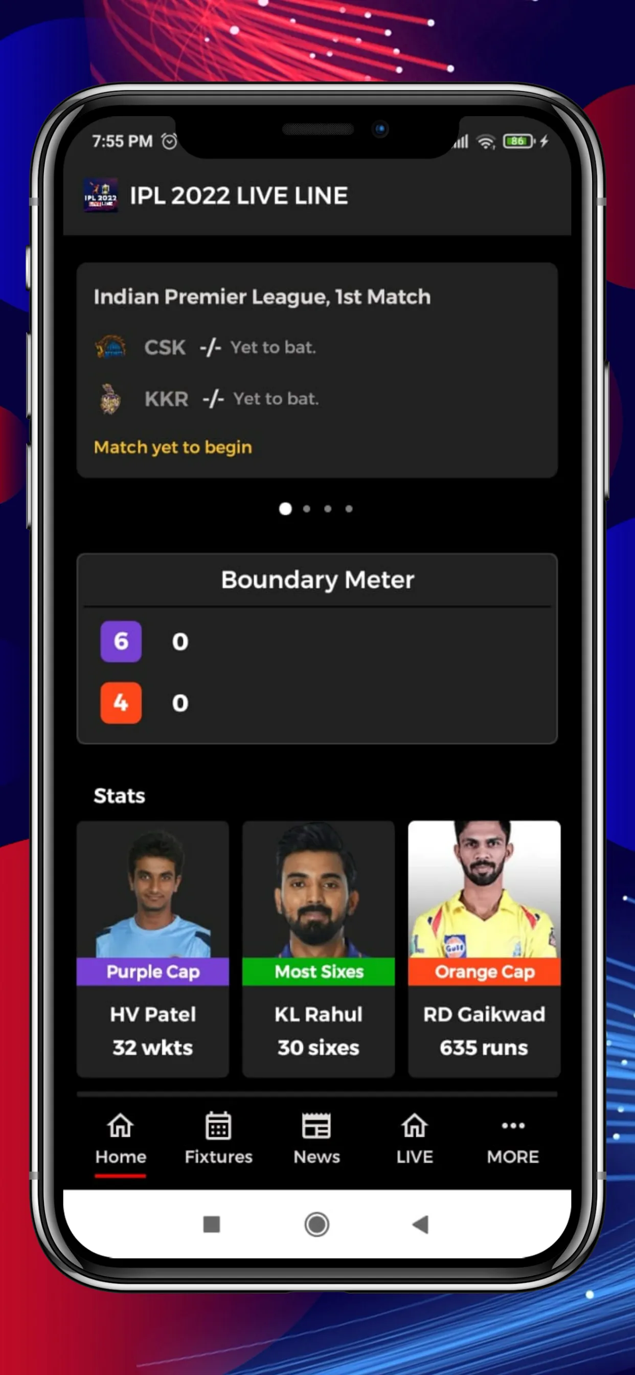 IPL Live 2024 Score & Schedule | Indus Appstore | Screenshot