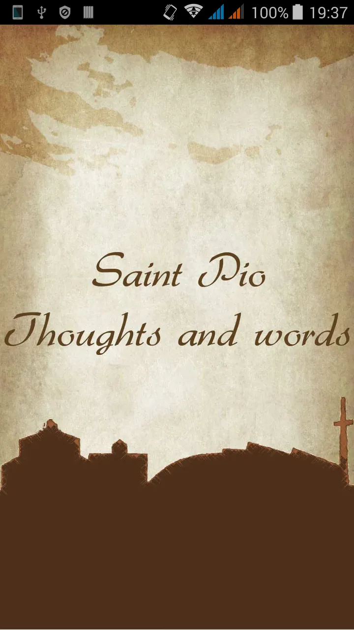 Saint Pio Thoughts and Words | Indus Appstore | Screenshot