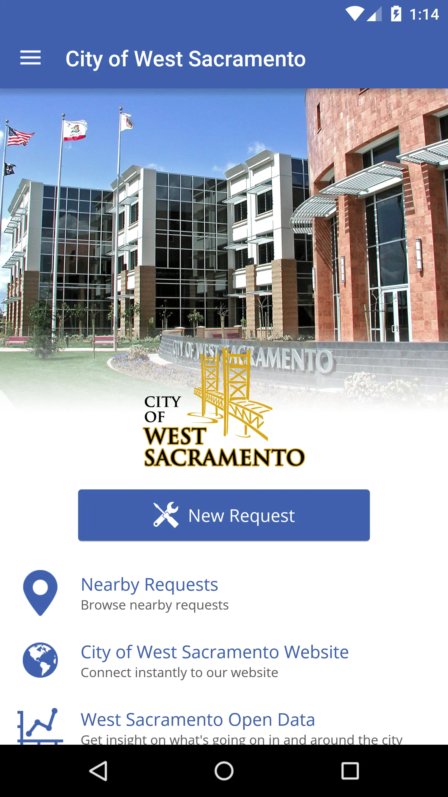 West Sacramento Connect | Indus Appstore | Screenshot