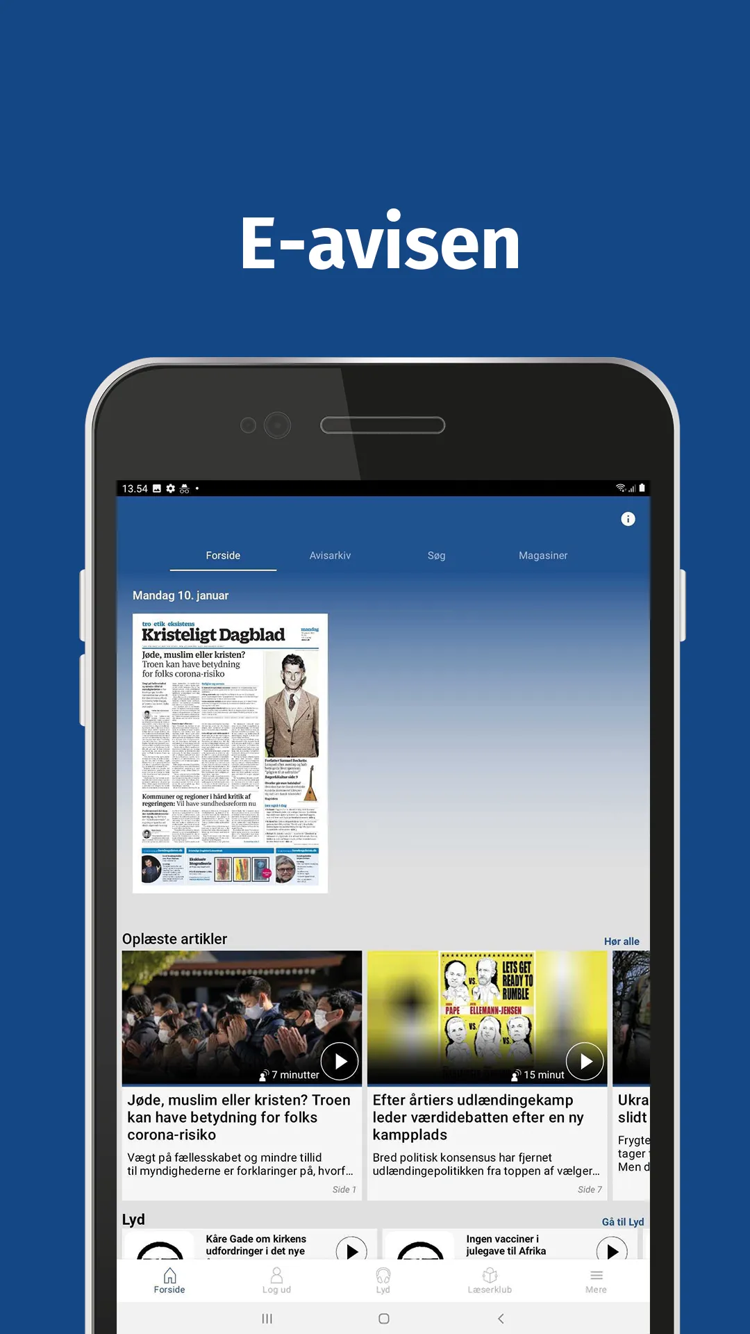 Kristeligt Dagblad e-avis | Indus Appstore | Screenshot