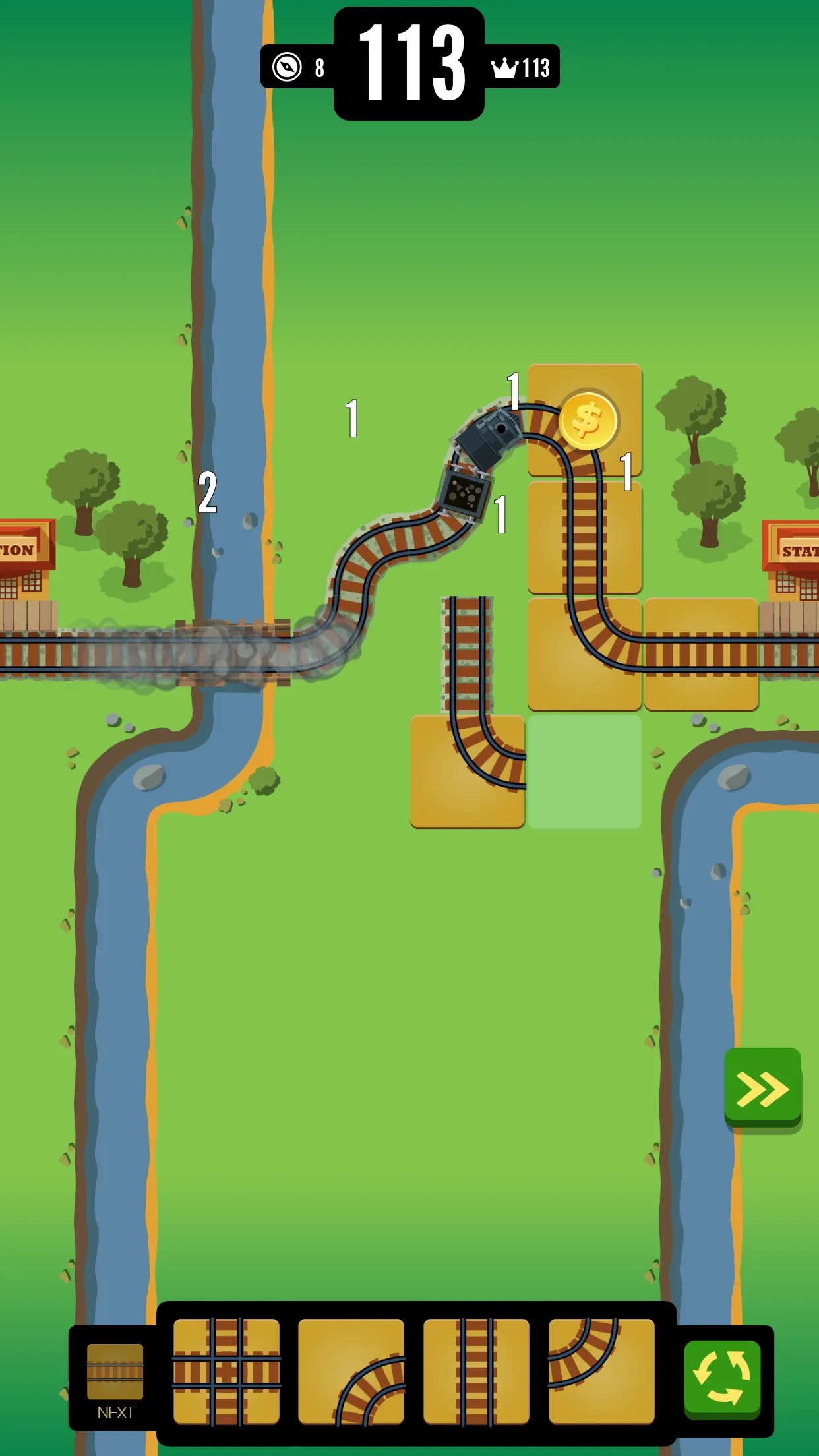 Gold Train FRVR | Indus Appstore | Screenshot