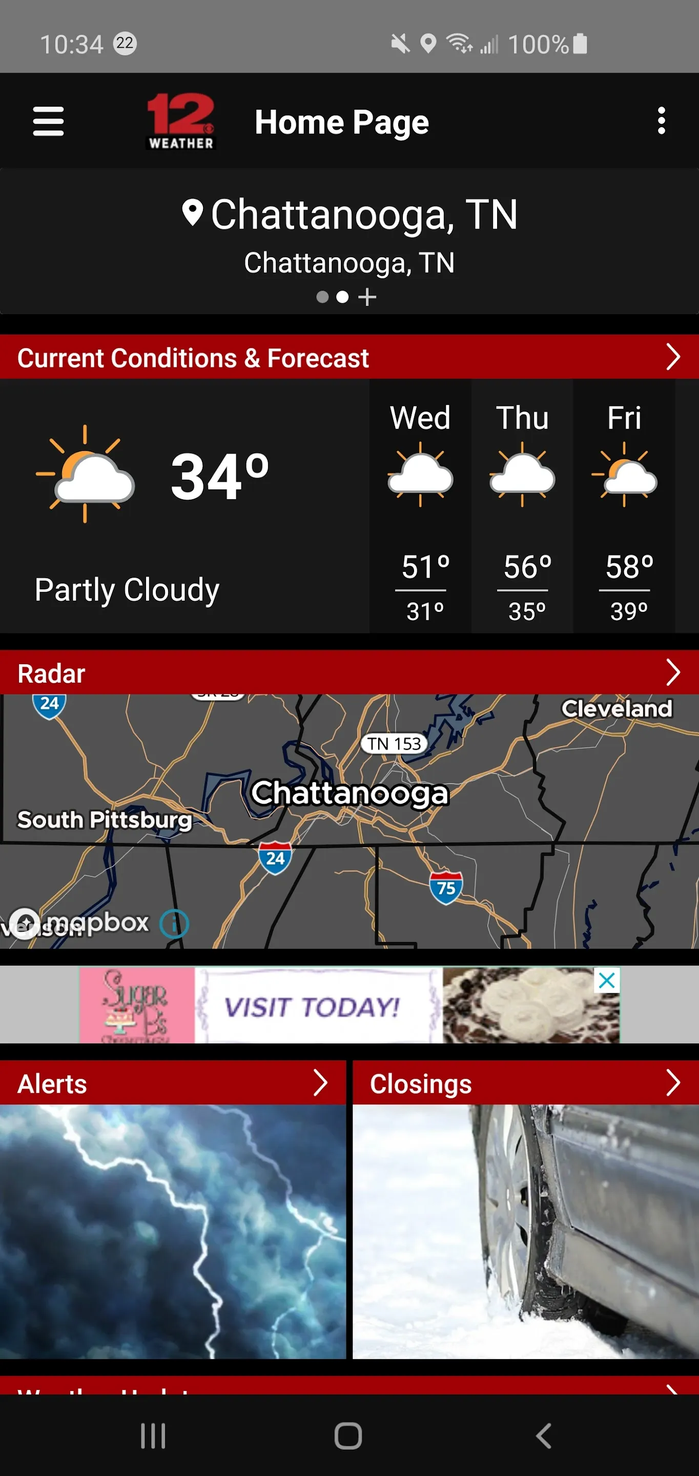 WDEF News 12 Weather | Indus Appstore | Screenshot