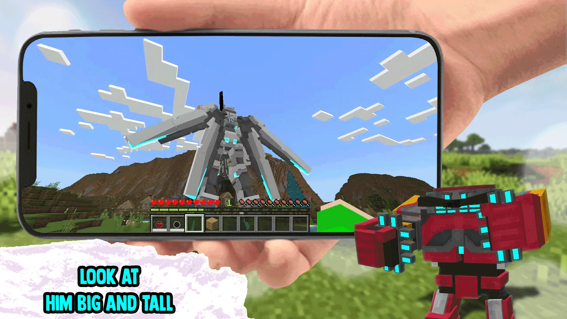 Realistic Robot Mod MCPE | Indus Appstore | Screenshot