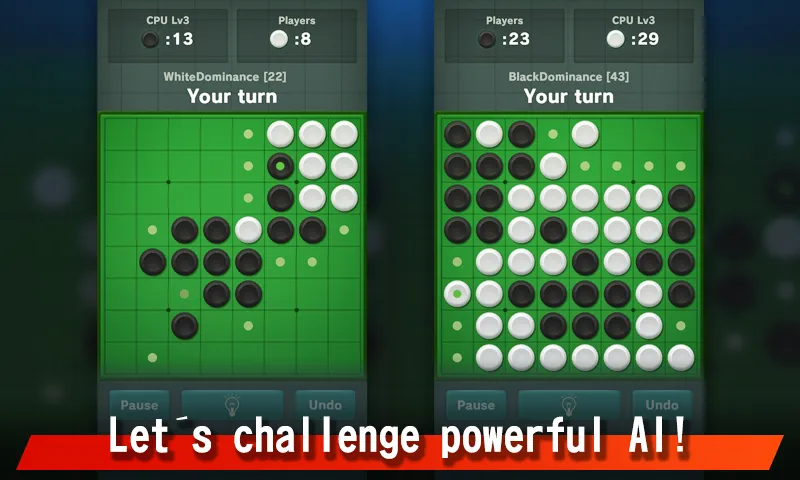 Reversi - King of Games | Indus Appstore | Screenshot