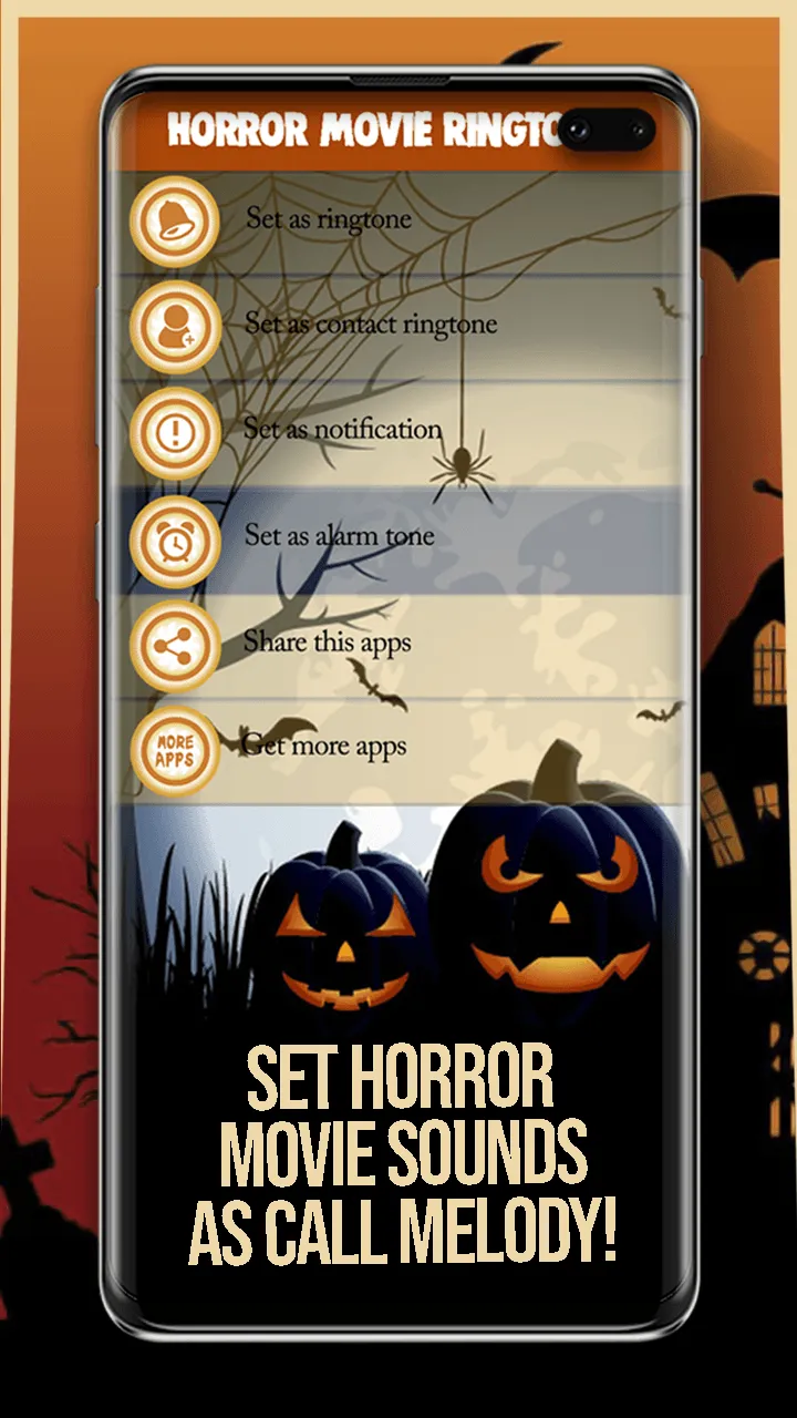 Horror Movie Ringtones | Indus Appstore | Screenshot