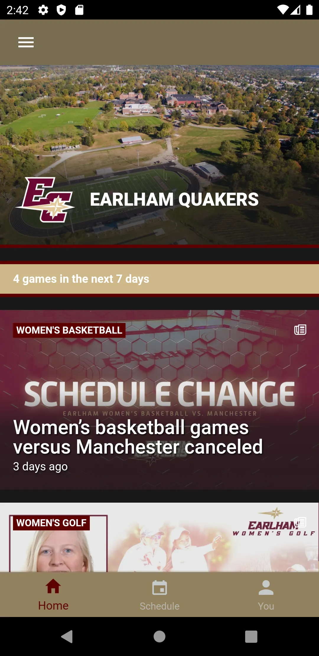 Earlham Quakers | Indus Appstore | Screenshot