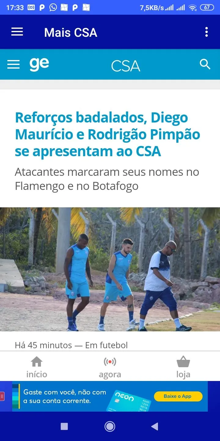 Mais CSA o Azulão de Alagoas | Indus Appstore | Screenshot