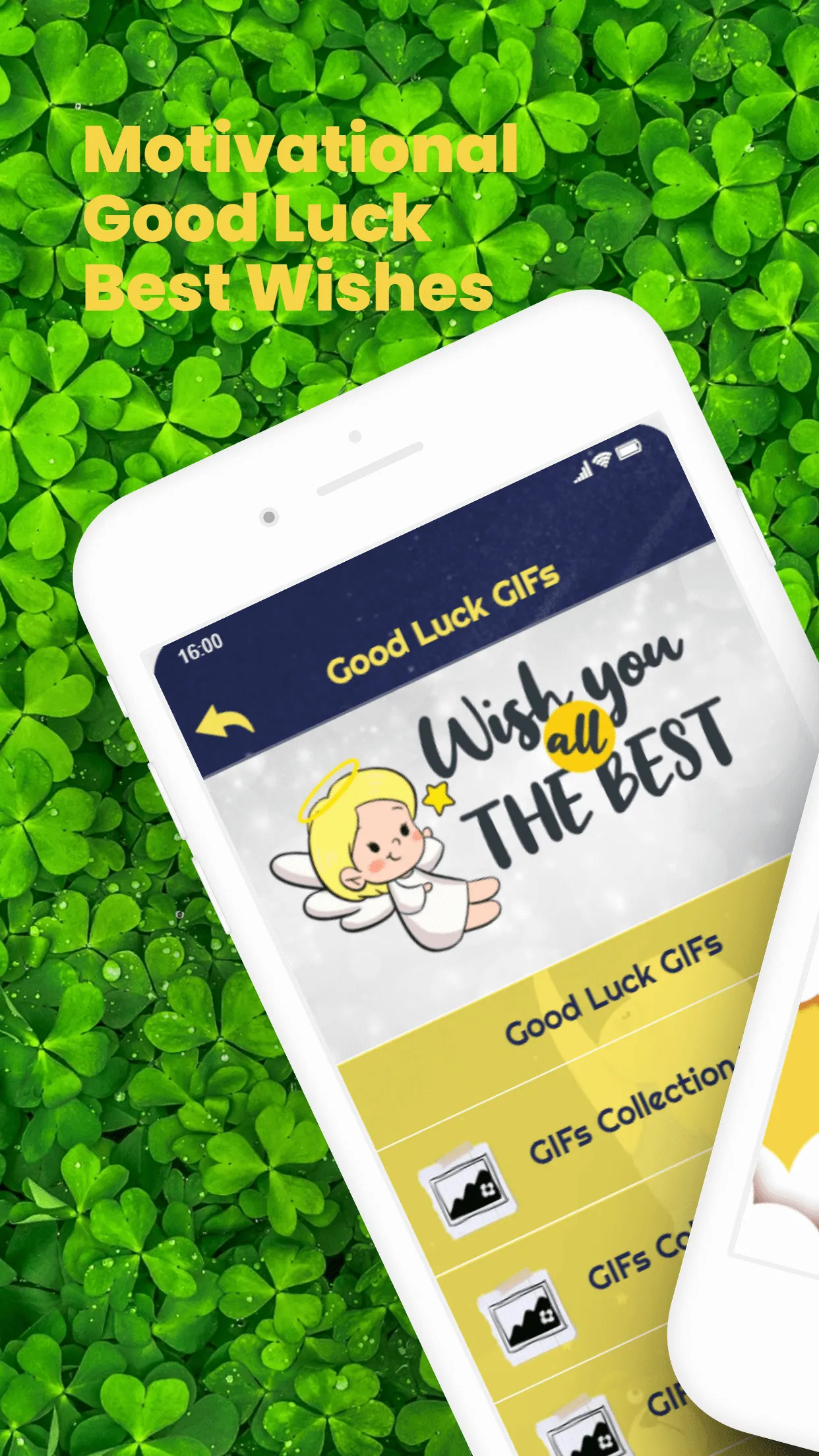 Good Luck Best Wishes Card GIF | Indus Appstore | Screenshot