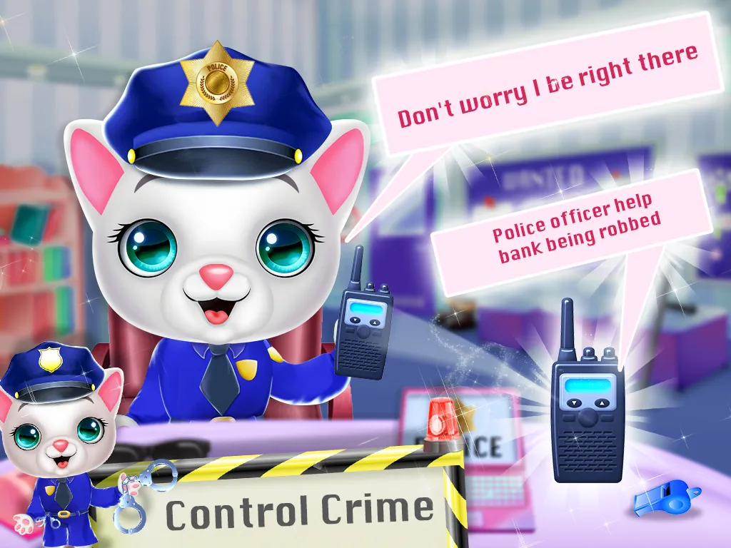 Kitty Cat Police Fun Care | Indus Appstore | Screenshot