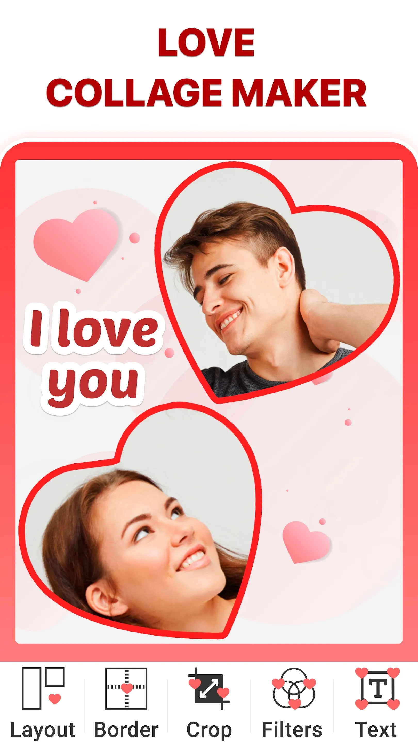 Love Collage & Picture Frames | Indus Appstore | Screenshot