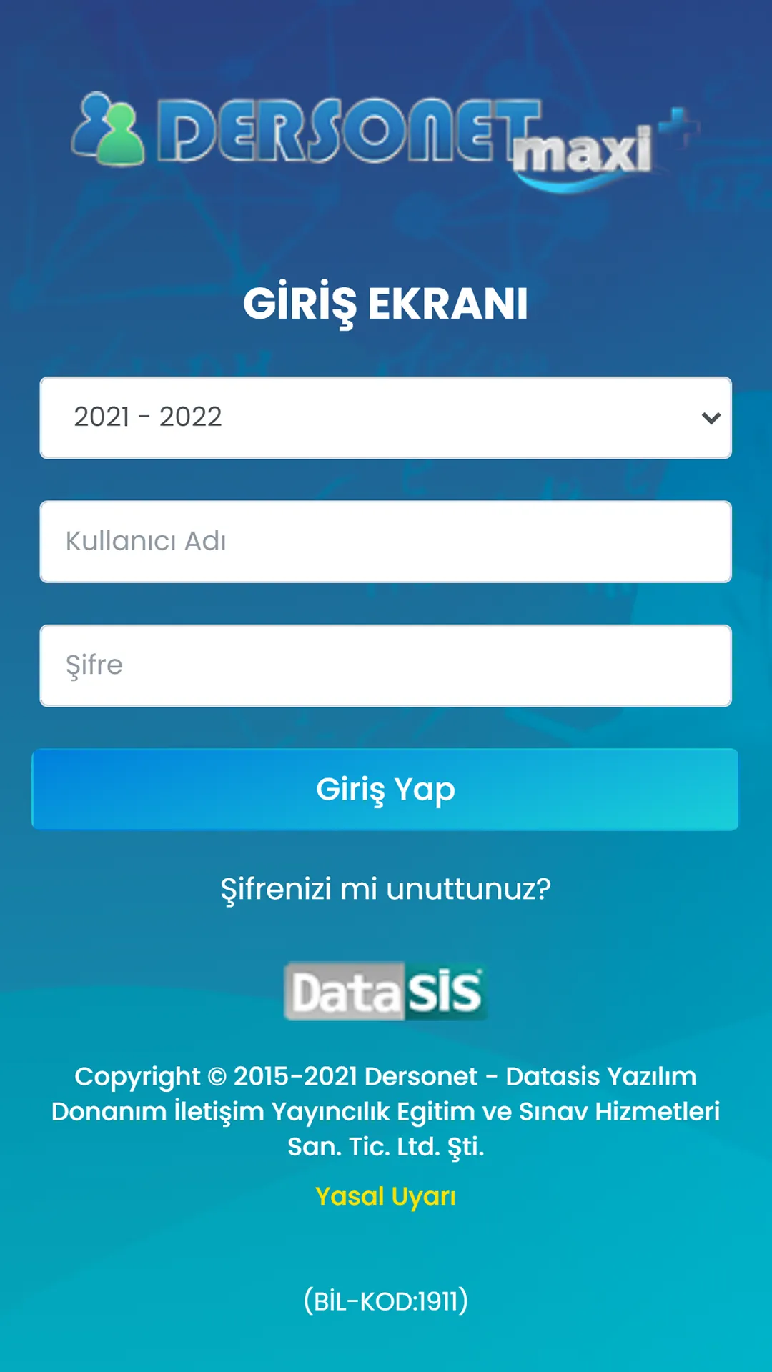 Dersonet Öğrenci Modülü | Indus Appstore | Screenshot