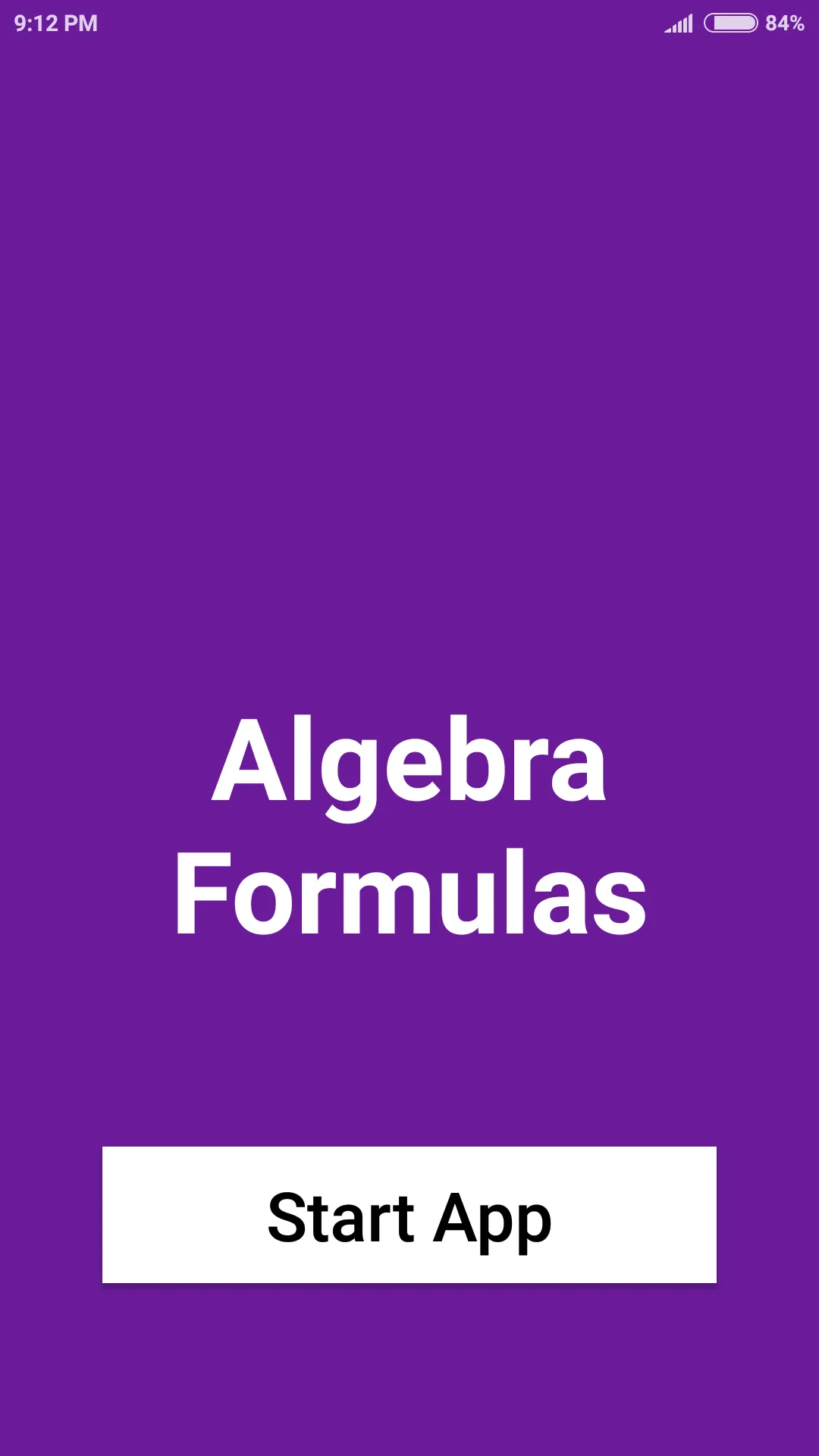 Algebra Formulas | Indus Appstore | Screenshot