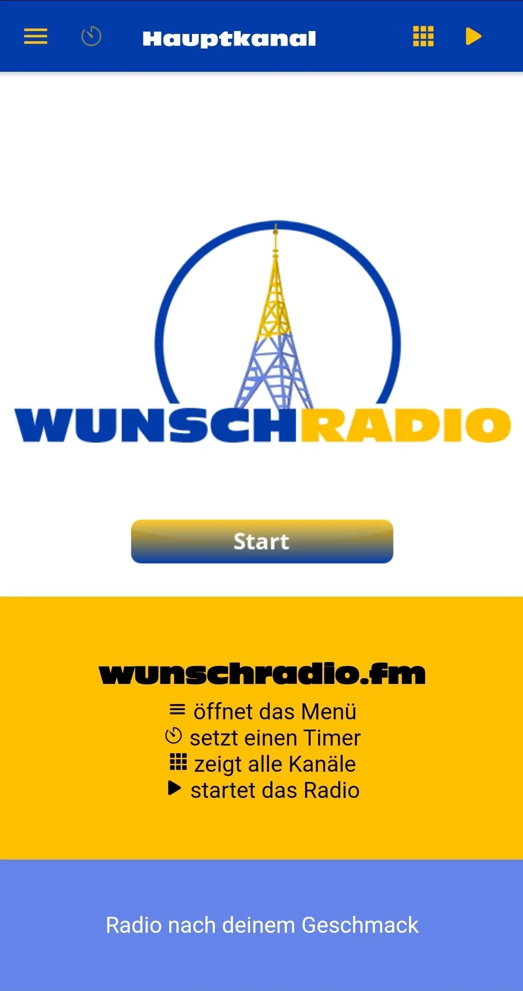 wunschradio | Indus Appstore | Screenshot