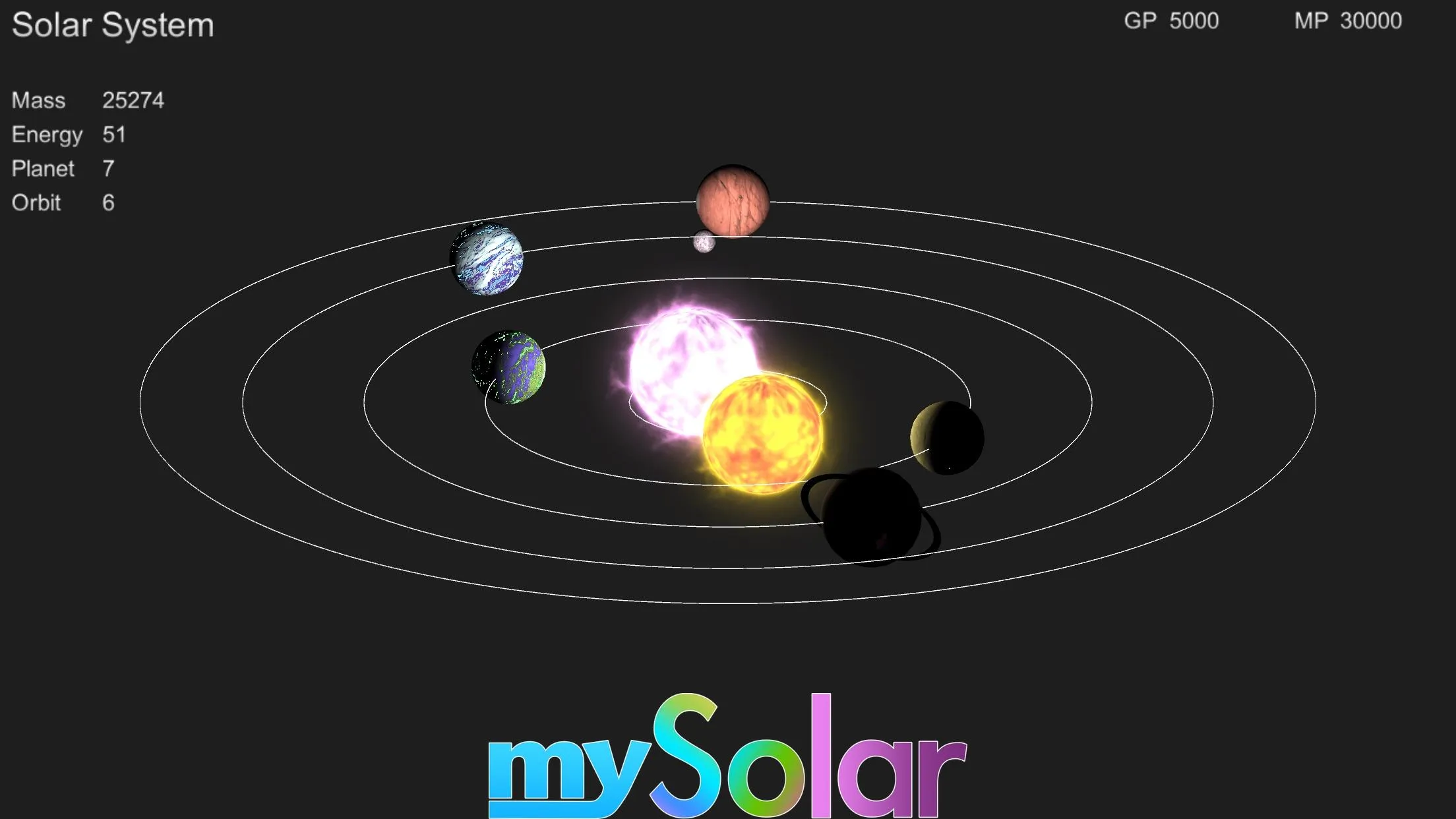 mySolar - Build your Planets | Indus Appstore | Screenshot