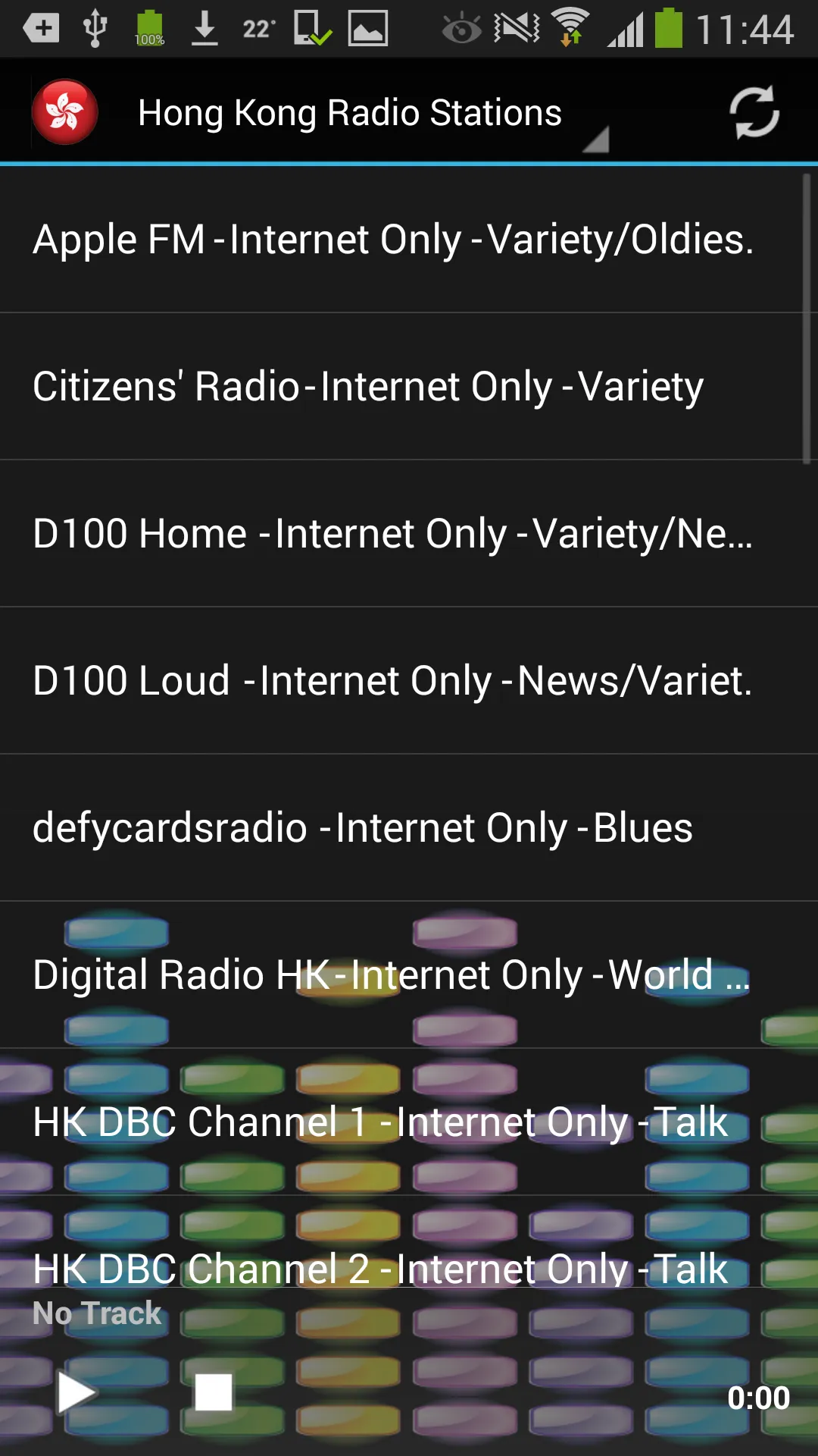 Hong Kong Radio Stations | Indus Appstore | Screenshot