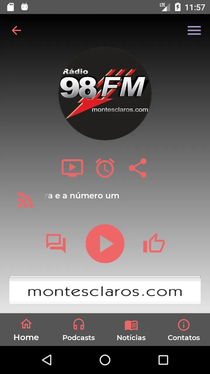 Rádio Montes Claros | Indus Appstore | Screenshot