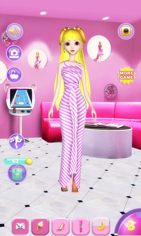 My Talking Pretty Girl | Indus Appstore | Screenshot