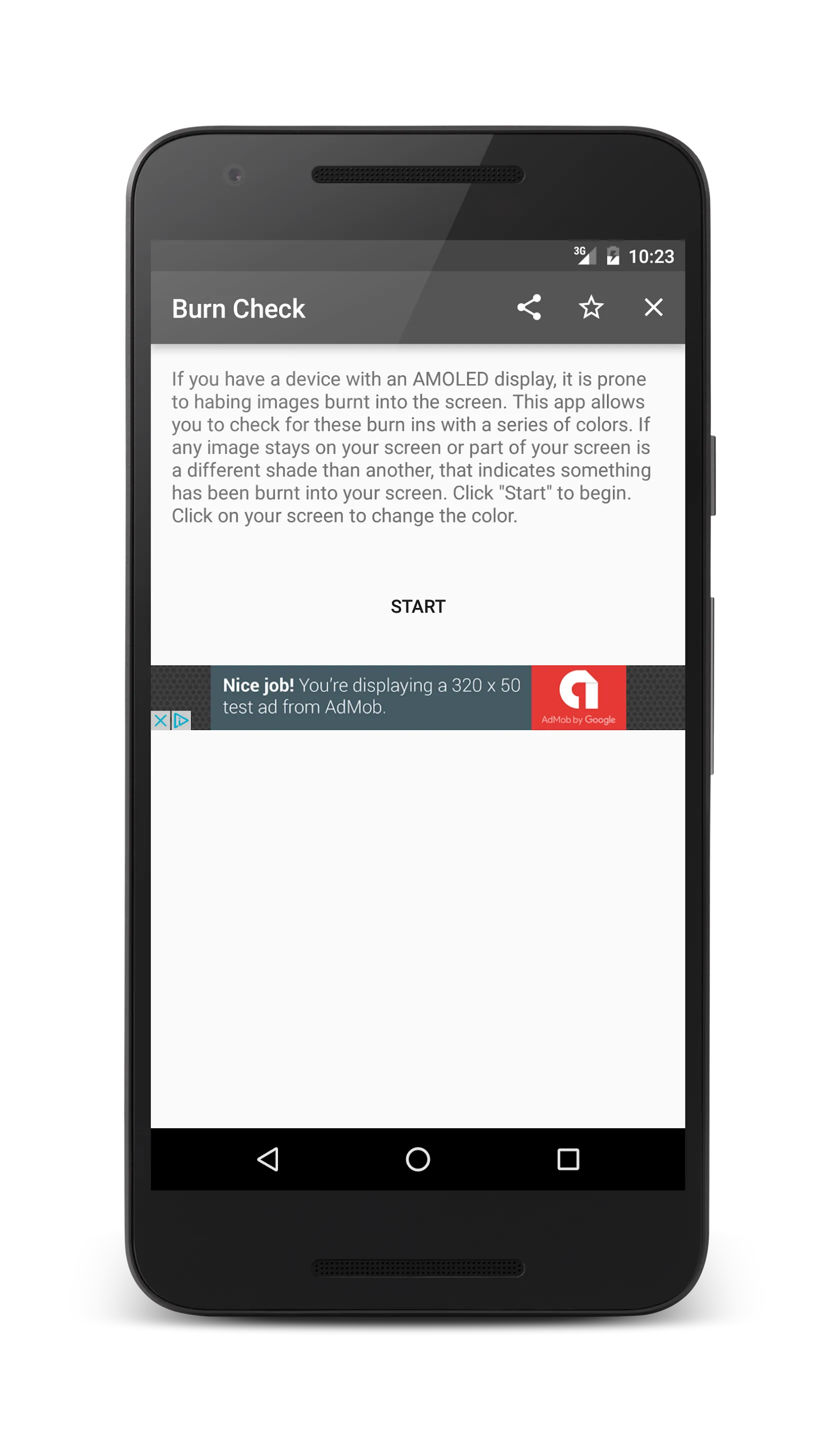 Burn Check | Indus Appstore | Screenshot