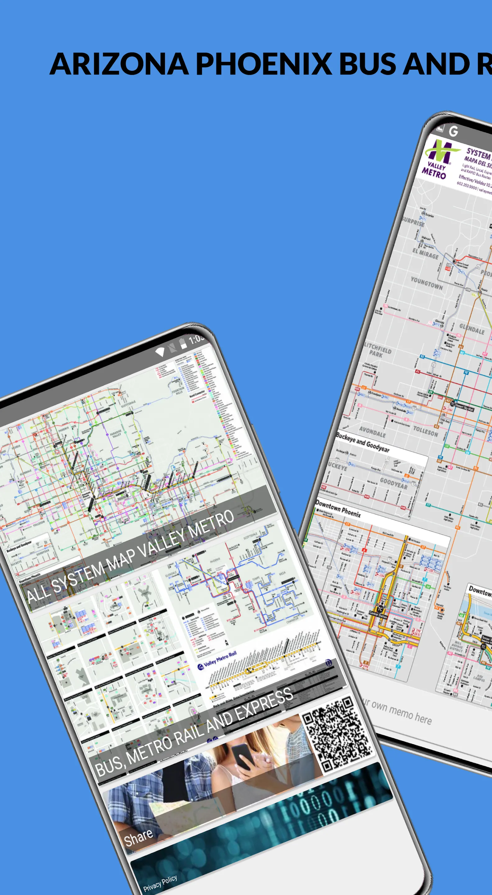 PHOENIX BUS AND RAIL MAP OFFLI | Indus Appstore | Screenshot