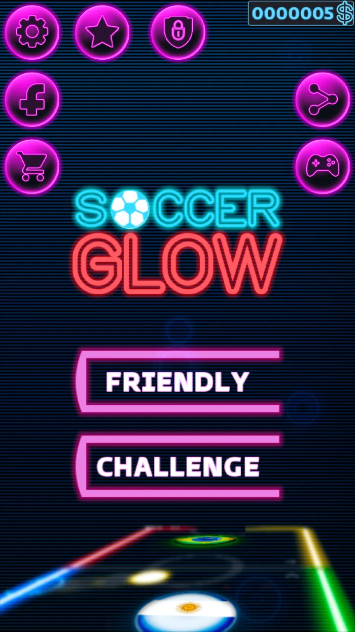 Glow Soccer Ball | Indus Appstore | Screenshot