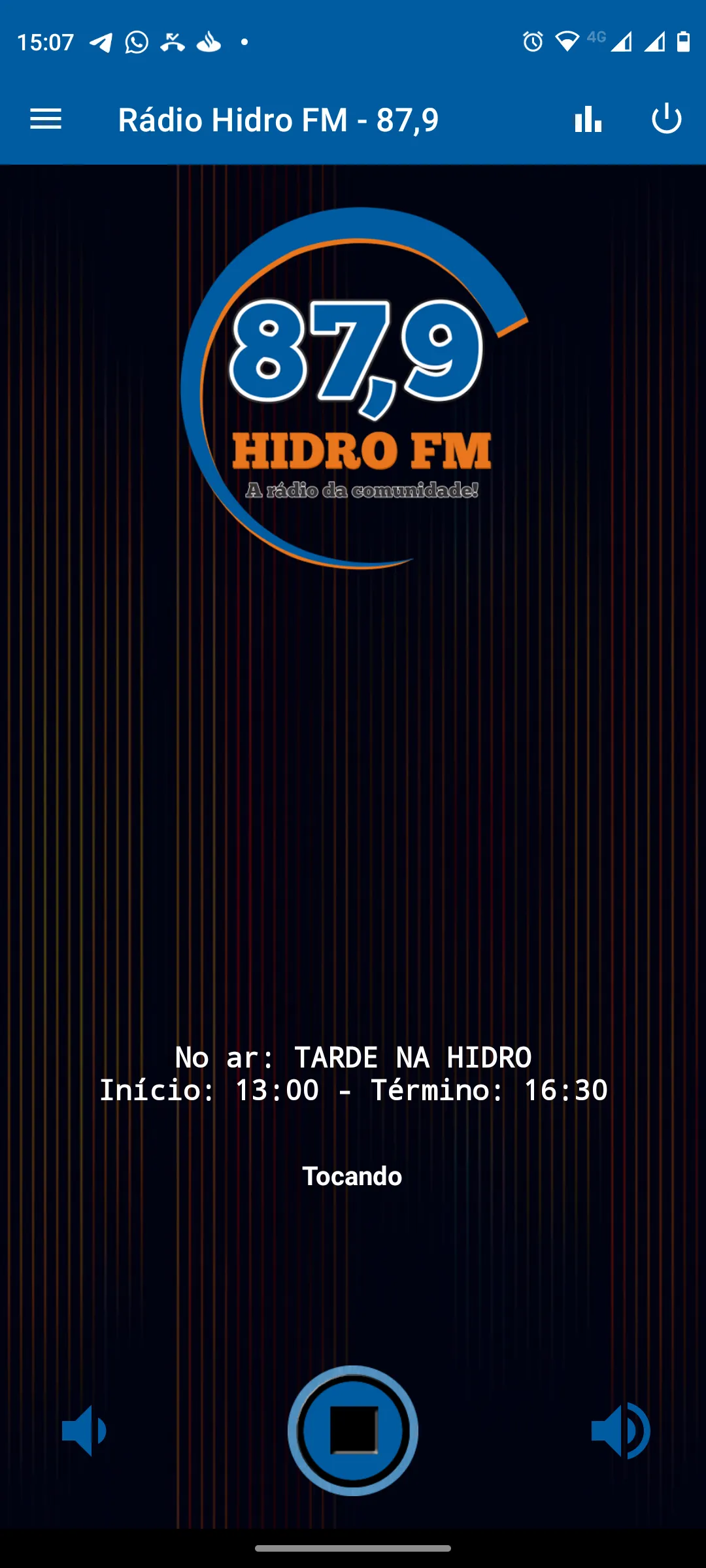 Rádio Hidro FM - 87,9 | Indus Appstore | Screenshot