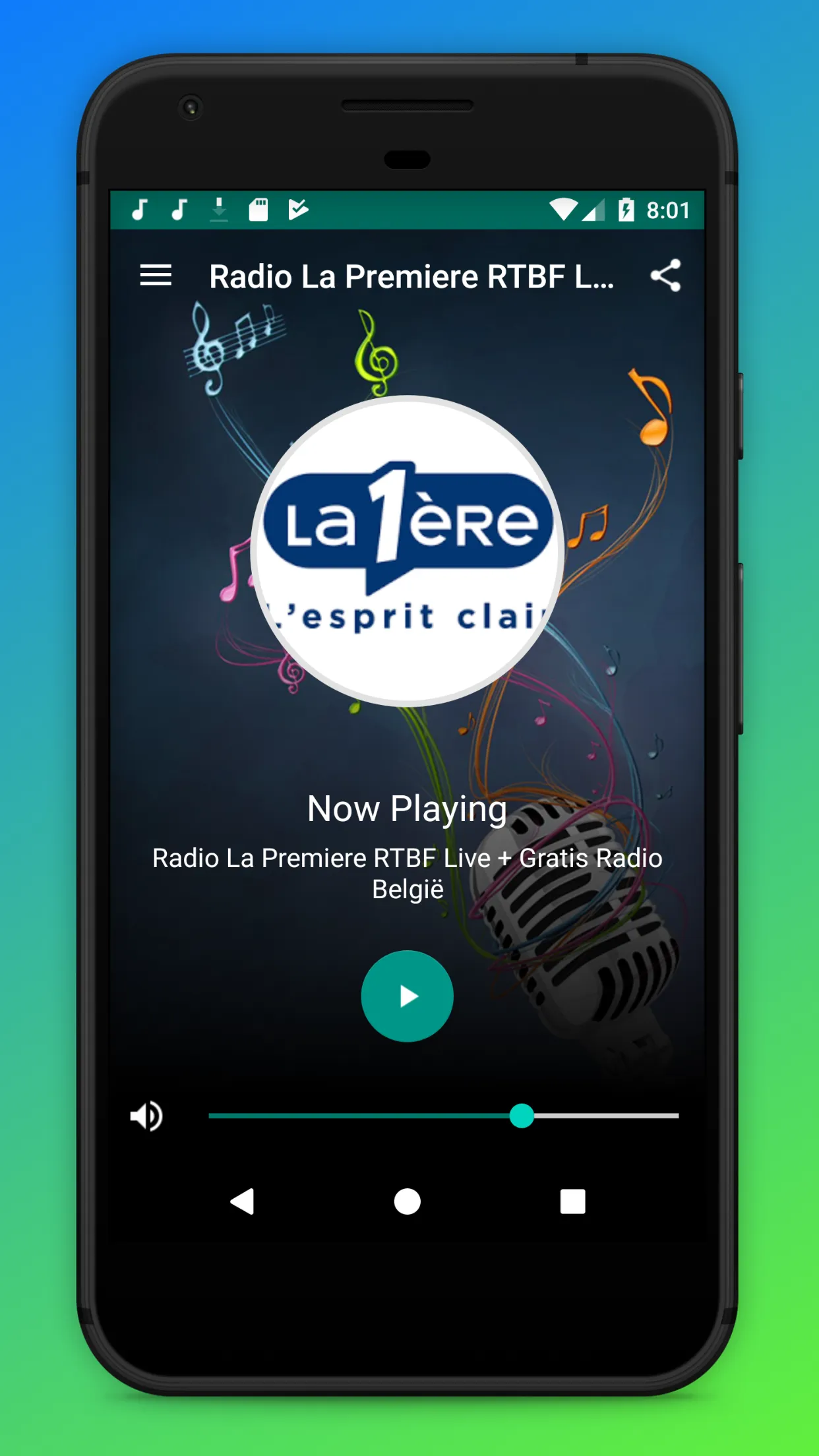 Radio La Premiere RTBF België | Indus Appstore | Screenshot