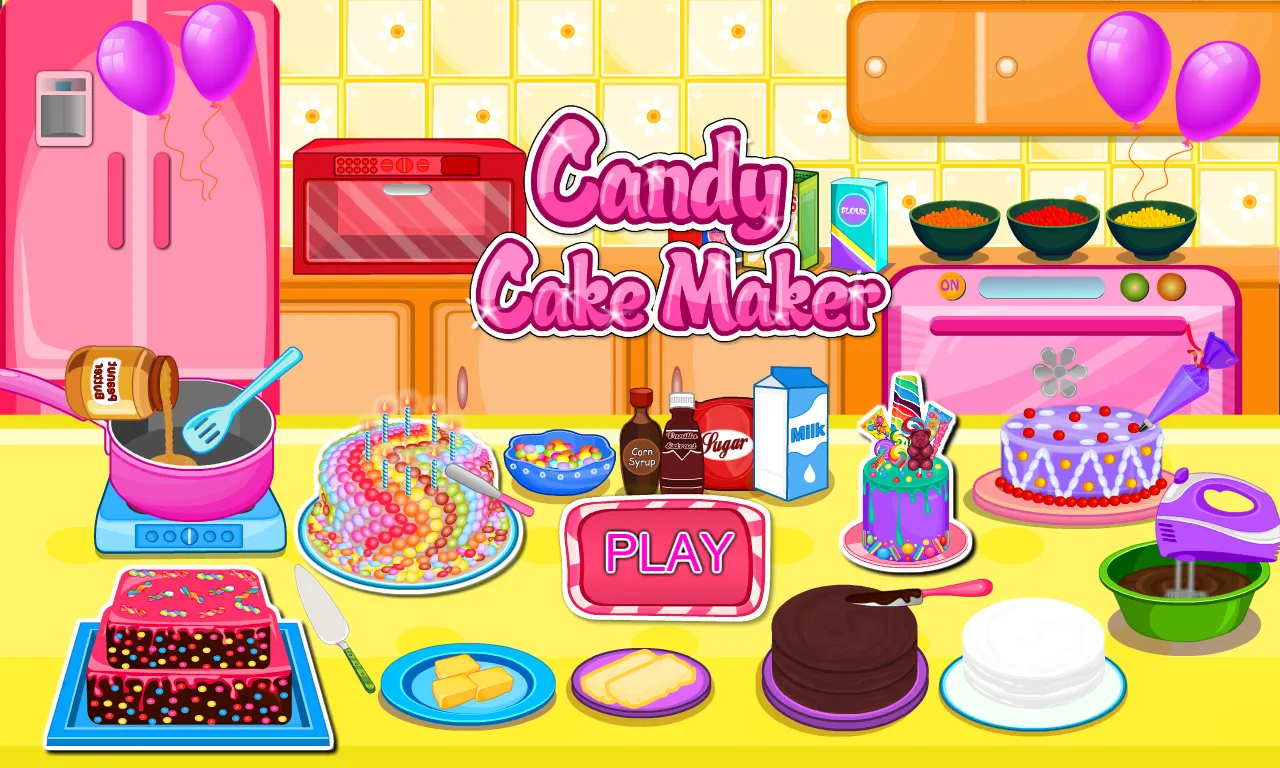 Candy Cake Maker | Indus Appstore | Screenshot
