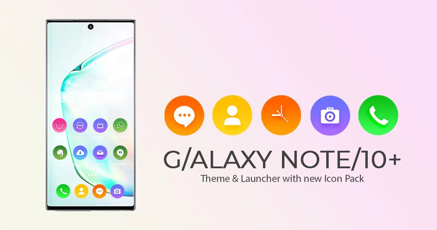 Galaxy Note 10 Plus Launcher | Indus Appstore | Screenshot